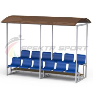 Купить Трибуна на 12 человек с козырьком в Абинске 