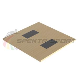 Купить Помост тяжелоатлетический 3х3х0,1м, рез. амортизаторы 1х0,5х0,04м в Абинске 