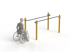 Купить Брусья параворкаут параллельные для колясочников WRK-D01_76mm в Абинске 