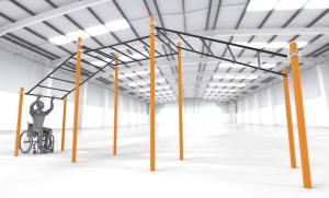 Купить Рукоход трехуровневый для колясочников WRK-D12_76mm в Абинске 