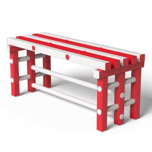 Купить Скамья для оснащения бассейна жесткий ПВХ 1000х420х450 мм в Абинске 