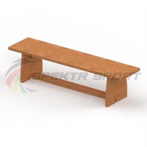 Купить Скамья гимнастическая фанерная 1000х240х250мм  в Абинске 