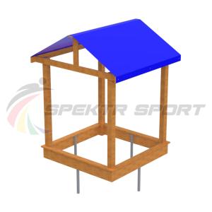 Купить Песочница с крышей в Абинске 