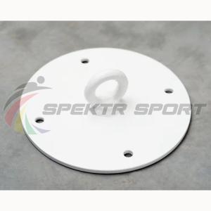 Купить Потолочный кронштейн для подвесных снарядов (канат, груша) цв. белый в Абинске 