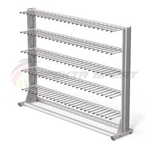 Купить Стеллаж для хранения коньков и роликов на 30 пар 2000х1500х400 в Абинске 