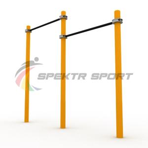 Купить Турник уличный двойной для Воркаут SP WRK-13_76mm в Абинске 