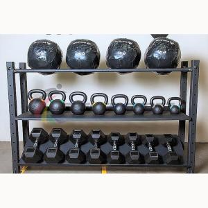 Купить Модульный стеллаж для гантелей, гирь и медболов 1320х430х1200 в Абинске 