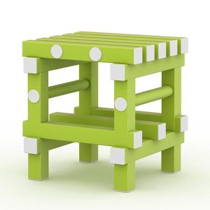 Купить Табурет для бассейнов усиленный жесткий ПВХ 420х420х450 мм в Абинске 