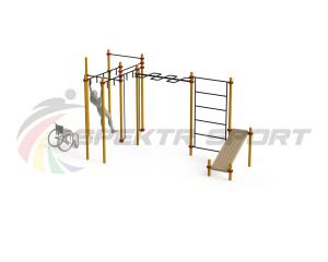 Купить Спортивный комплекс для инвалидов-колясочников WRK-D17_76mm в Абинске 