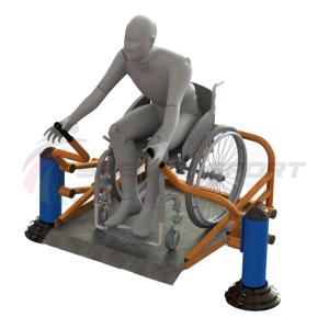 Купить Тренажер уличный для людей с ОВЗ Жим на платформе ТС 1001 в Абинске 