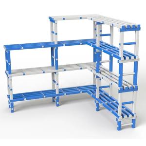 Купить Стеллаж в бассейн жесткий ПВХ от 1988х374х1800 мм до1510х374х1800 мм в Абинске 