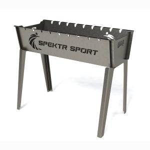 Купить Мангал Laser Grill "Люкс" 2 мм (на 9 шампуров) высокий в Абинске 