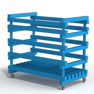 Купить Корзина для хранения инвентаря, мячей жесткий ПВХ 1000х600х970 мм в Абинске 