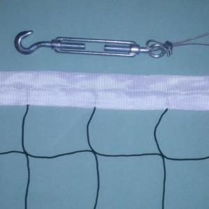 Купить Комплект крепежа для сетки большого тенниса (трос метал. + 2 талрепа + 2 зажима)  в Абинске 