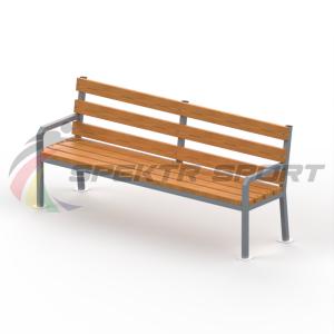 Купить Уличная скамейка со спинкой Дача в Абинске 