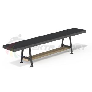 Купить Скамья гимнастическая мягкая (2 регулир. мет. ножки) 1,5 м в Абинске 