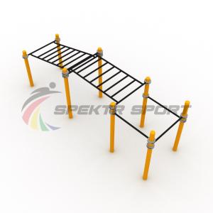 Купить Детский рукоход двухсекционный с подъёмом и 3 турника в Абинске 