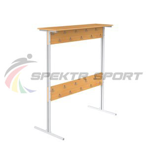 Купить Вешалка напольная двухсторонняя на 20 мест в Абинске 