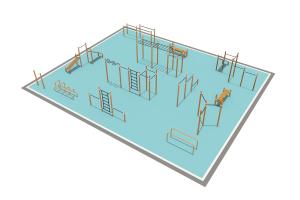 Купить Районная площадка для Воркаут и WRK 7_76mm в Абинске 