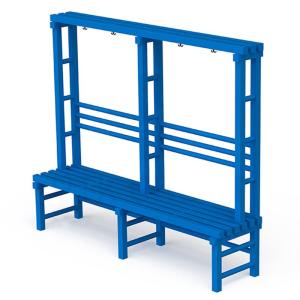 Купить Скамья-вешалка односторонняя 2000х494х1700 мм(ПВХ) в Абинске 