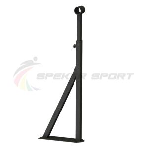 Купить Стойка балетного станка однорядного напольная Фуэте Блэк, регулируемая в Абинске 