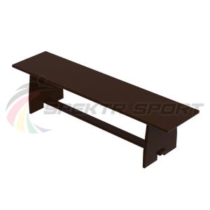 Купить Скамья гимнастическая (лам. фанера 15мм) 1000х240х245мм в Абинске 