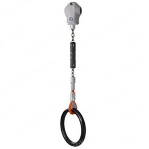 Купить Гимнастическое кольцо с подвесом длиной 823 мм на трубу диаметром 34 мм в Абинске 