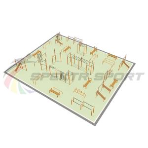 Купить Парковая площадка для Воркаут и WRK 6_76mm в Абинске 
