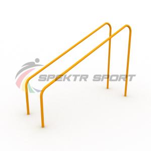 Купить Брусья уличные параллельные гнутые для Воркаут SP WRK-24 в Абинске 