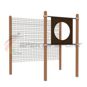 Купить Мишень на стойках круглая для выполнения испытания Метание теннисного мяча в цель (дист 6 м), фанера в Абинске 