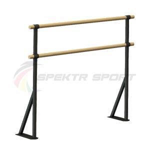 Купить Хореографический станок двухрядный напольный Фуэте Блэк в Абинске 