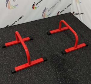 Купить Упоры напольные для отжиманий (паралетсы) Spektr Sport цв. красный (пара) в Абинске 