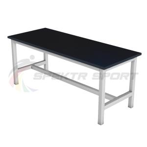 Купить Скамейка для раздевалок без спинки полумягкая (цельная) 1500 мм в Абинске 