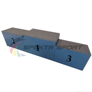 Купить Пьедестал для награждения "матрешка" переносной (обшит  фанерой) 2 человека на ступень SP РАН4Ф в Абинске 