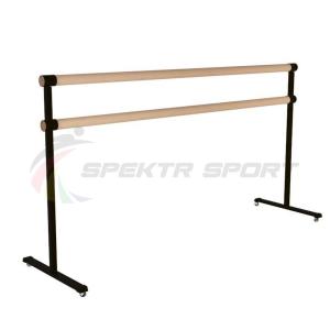 Купить Переносной хореографический станок двухрядный Аллегро на колесах в Абинске 