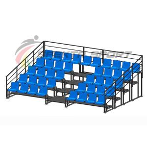 Купить Трибуна для зрителей 5 рядов на 42 места с перилами в Абинске 