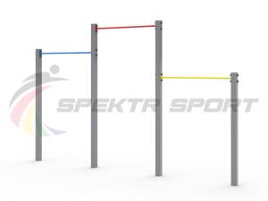 Купить Турник уличный трехуровневый в Абинске 