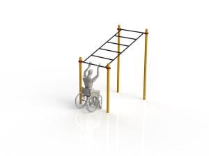 Купить Рукоход в подъем параворкаут WRK-D06_76mm в Абинске 