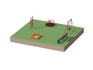 Купить Детская игровая площадка Домашняя №10 в Абинске 