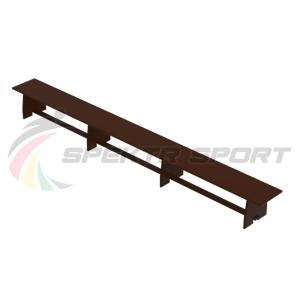 Купить Скамья гимнастическая (лам. фанера 15мм) 2500х240х245мм в Абинске 