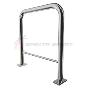 Купить Велопарковка Евро-стандарт-2 из нержавеющей стали 42 мм в Абинске 