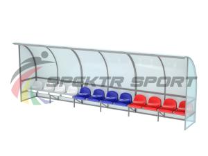 Купить Кабинка для игроков и судей на 12 мест в Абинске 