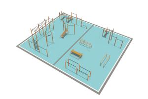 Купить Районная площадка для Воркаут и WRK 1_76mm в Абинске 