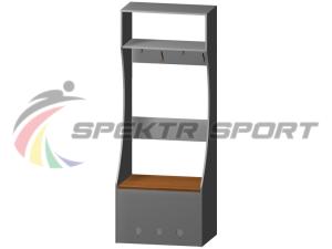 Купить Индивидуальное место хоккеиста (ЛДСП) ширина 800 мм в Абинске 