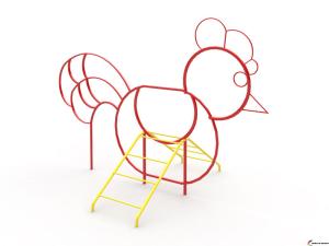 Купить Лазалка уличная Петушок в Абинске 