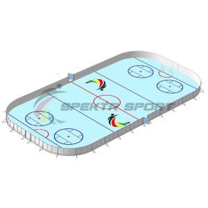 Купить Хоккейная коробка, борта фанера 12 мм, 40х20 в Абинске 