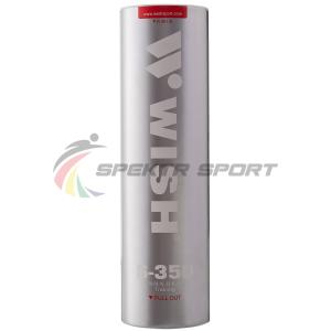 Купить Набор воланов для бадминтона Wish S-350, пластик, 6 штук в Абинске 