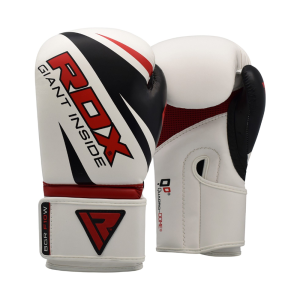 Купить Перчатки боксерские RDX REX F10 WHITE BGR-F10W, 12 oz в Абинске 