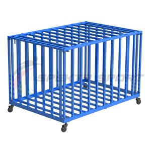 Купить Корзина для хранения мячей передвижная металлическая (стенки - мет. профиль) Разборная в Абинске 