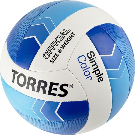 Купить Мяч волейбольный Torres Simple Color любительский р.5 в Абинске 
